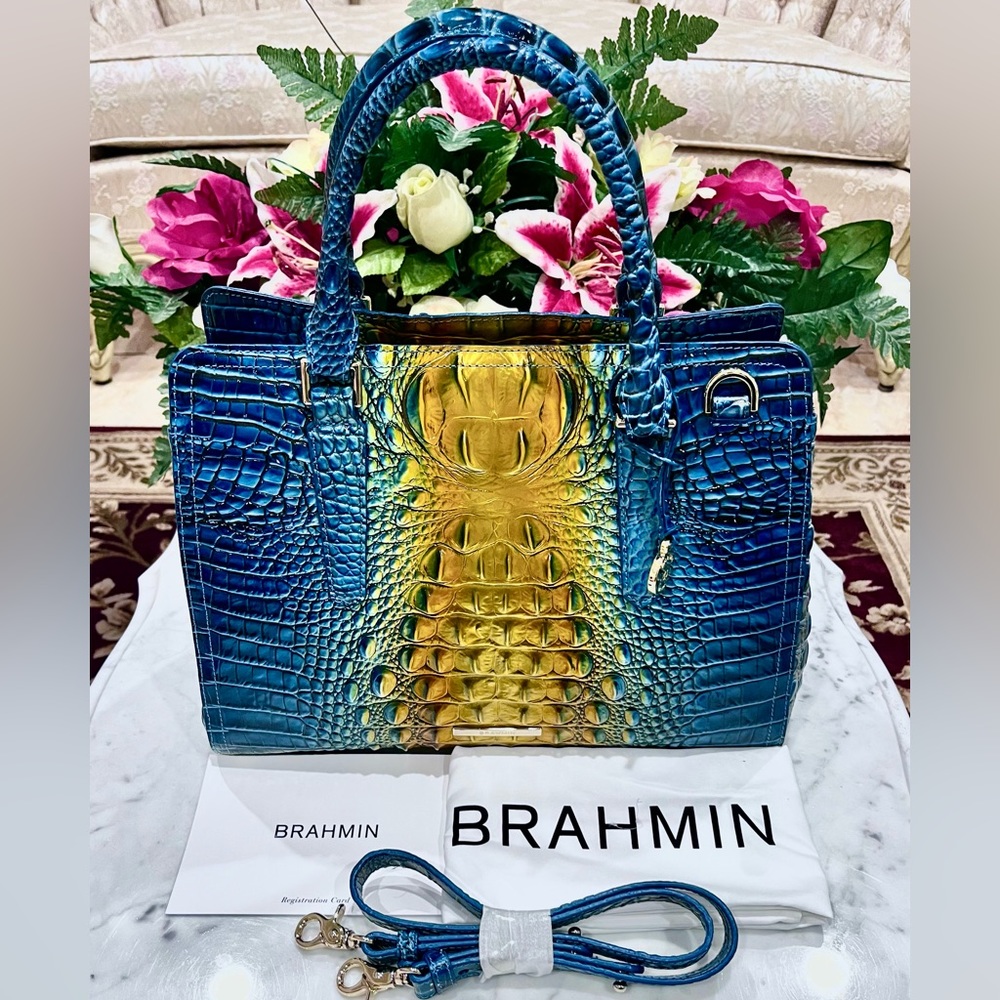 BRAHMIN Small Finley Bermuda ombre 
Melbourne. - Picture 3 of 10